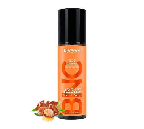 Незмивний спрей Karseell BNC Argan Leave In Spray для живлення і розладжування волосся, 200 мл