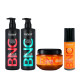 Набір Karseell BNC Argan QUAD-3 шампунь, кондиціонер, маска і незмивний спрей для волосся, 500//500/550/200 мл