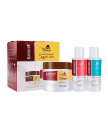 Тревел набір Karseell Мaca Essence Repair Travel Set шампунь, кондицонер і маска для відновлення волосся, 70/70/100 мл (коробка)