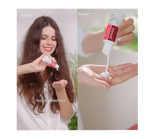 Тревел набор Karseell Мaca Essence Repair Travel Set шампунь, кондиционер и маска для восстановления волос, 70/70/100 мл (коробка)