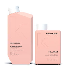 Набор Kevin Murphy Thickening DUO шампунь и лосьон для объема и уплотнения тонких волос, 250+150 мл