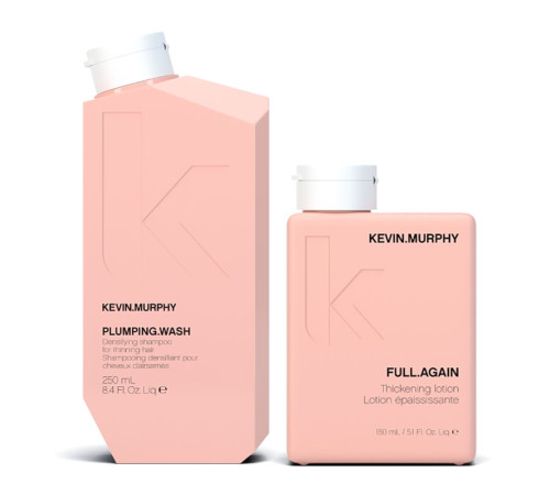 Набор Kevin Murphy Thickening DUO шампунь и лосьон для объема и уплотнения тонких волос, 250+150 мл