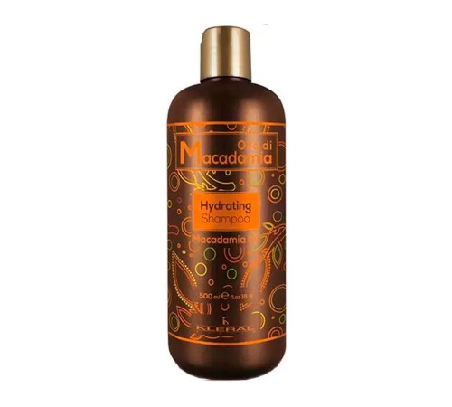 Зволожуючий шампунь KLERAL System Olio Di Macadamia Hidrating Shampoo з олією макадамії, 500 мл