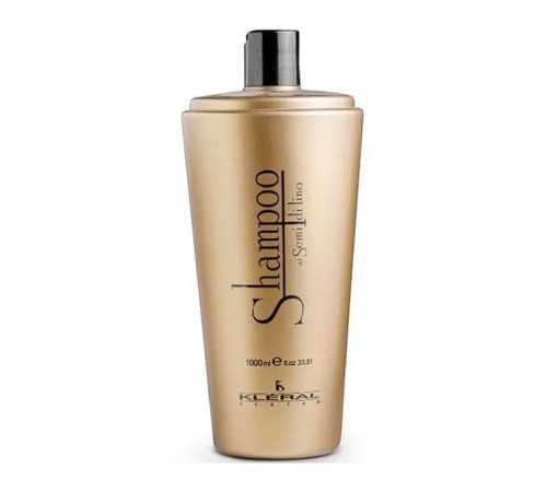Питательный шампунь KLERAL System Semi di Lino Shampoo с маслом льна для поврежденных волос, 1000 мл