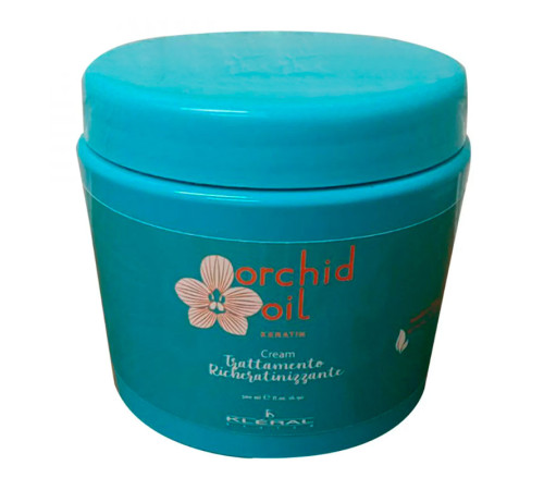 Крем-маска KLERALSystem Orchid Oil Cream з олією орхідеї для сухого волосся, 500 мл
