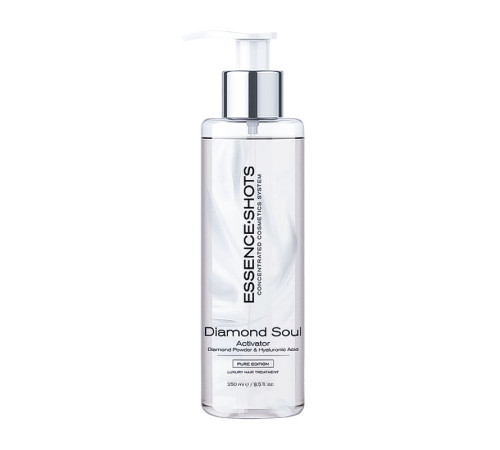 Активатор KV-1 Essence Shots Diamond Soul Activator для процедури холодного відновлення волосся "Діамантова душа" 250 мл
