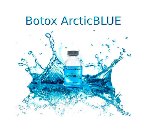 Холодний ампульний бoтoкc для волосся KV-1 Essence Shots Arctic Blue