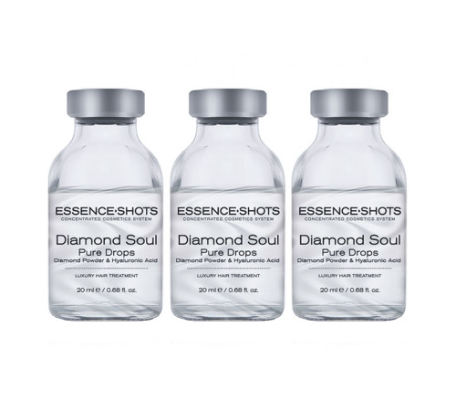 Холодный ампульный ботокс для волос KV-1 Essence Shots Diamond Soul "Бриллиантовая душа"