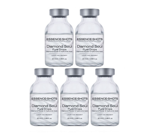 Холодный ампульный ботокс для волос KV-1 Essence Shots Diamond Soul "Бриллиантовая душа"