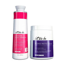 Набір ботоксу для волосся Let Me Be B-BTOX Blond Matiz, 100/200 г (розлив)