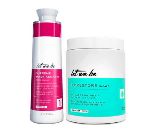Набір ботоксу Let Me Be Biorestore Masque, 2х1000 мл (заводські)