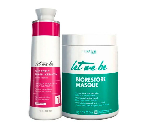 Набір ботоксу Let Me Be Biorestore Masque, 2х1000 мл (заводські)