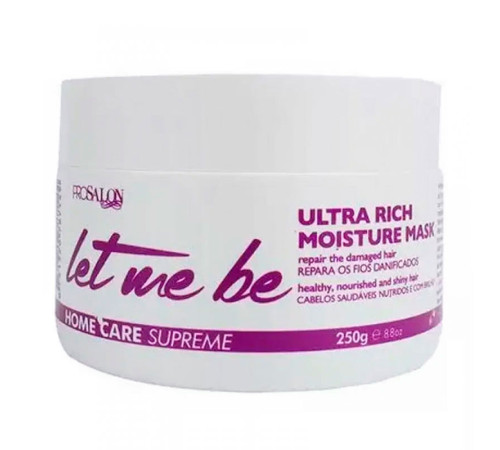 Маска Let Me Be Home Care Supreme Ultra Rich Moistere Mask для питания, восстановления и блеска волос, 250 г