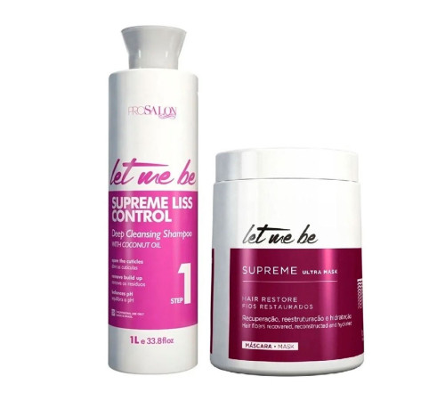 Набір ботоксу для волосся Let me be Supreme Ultra Mask BTX, 100/200 г (розлив)