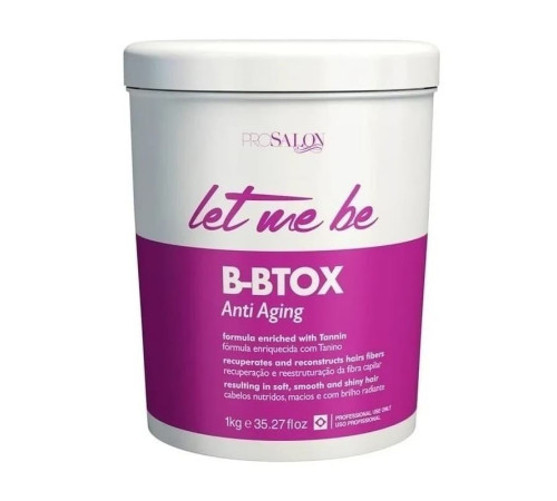 Ботокс для волосся Let me be Supreme Ultra Mask BTX, 1000 мл (заводська)