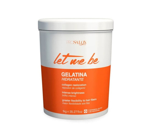 Колаген для волосся Let Me Be Orange Gelatina Hidratante 