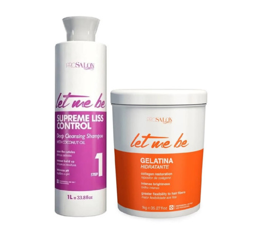 Набір колагену для волосся Let Me Be Orange Gelatina