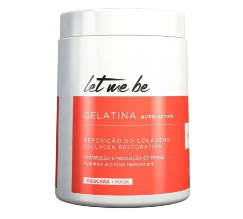 Колаген для волосся Let Me Be Orange Gelatina Hidratante 