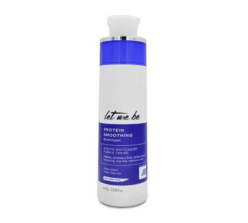 Нанопластика для світлого волосся Let Me Be Protein Smoothing Matizador, 100 г (розлив)
