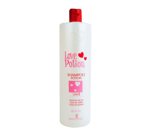 Шампунь глибокого очищення Love Potion Repair Oleo De Argan Shampoo, 1000 мл (заводська)