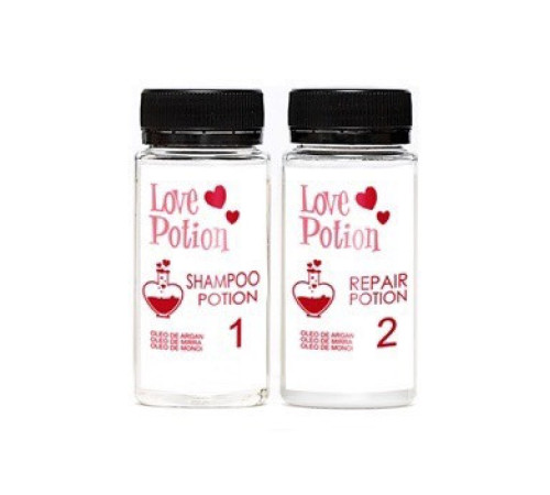 Набір кератину Love Potion Repair Óleo De Argan, 2х500 г (розлив)