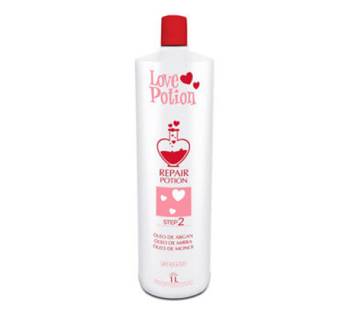 Кератин Love Potion Repair Óleo De Argan, 1000 мл (заводська)