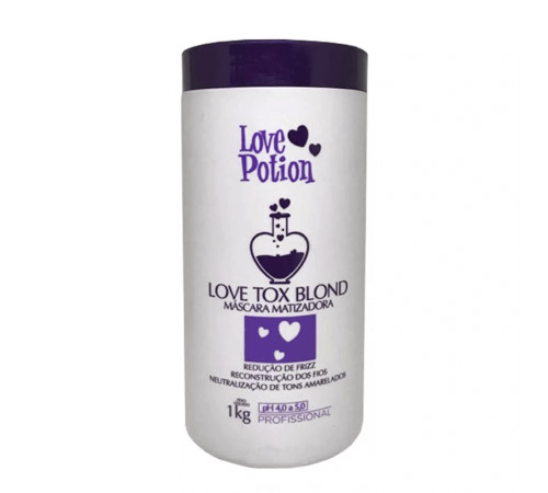 Ботокс для волосся Love Potion Blond Tox Blond матуючий для блондинок, 100 г (розлив)