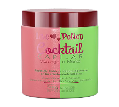 Маска для волосся Love Potion Mascara Morango e Menta, 30 г (розлив)