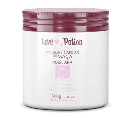 Зміцнювальна маска для волосся Love Potion Mascara Vinagre Capilar De Maca, 100 г (розлив)