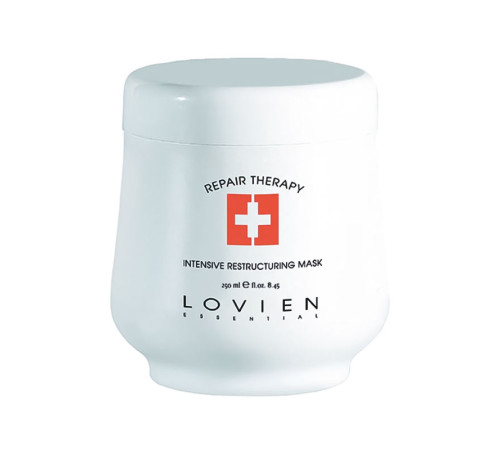 Маска для відновлення сухого та пошкодженого волосся Lovien Essential Repair Therapy Intensive Restructuring Mask, 250 мл