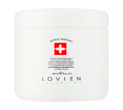 Маска для восстановления сухих и поврежденных волос Lovien Essential Repair Therapy Intensive Restructuring Mask, 500 мл 