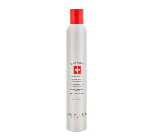 Шампунь антижовтий для сивого та знебарвленого волосся Lovien Essential Anti-Yellow Shampoo, 250 мл