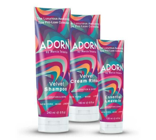Набор Adorn by Marcia Teixeira® Essentials для коллагенового восстановления волос