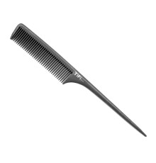 Гребінець Tifi Titanium Tail Comb термостійкий карбоновий тонкий 230 мм