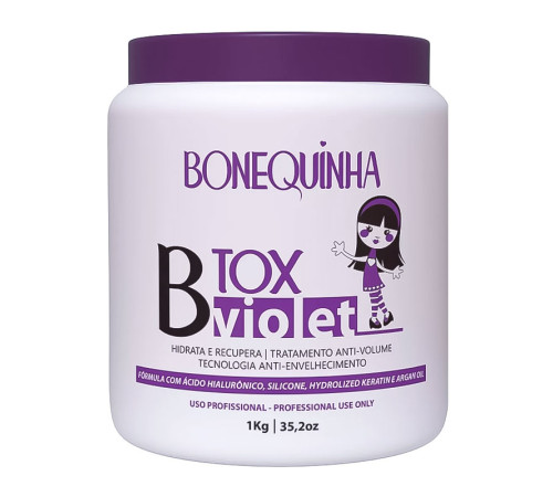 Антижовтий ботокс Maria Escandalosa Btx Matizador Violet для освітленого волосся, 50 г (розлив)