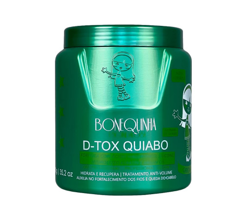 Ботокс для відновлення та живлення волосся Maria Escandalosa Okra D-tox Quiabo, 100 г (розлив)