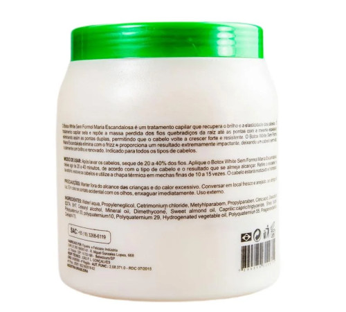 Органічний ботокс-нанопластика Maria Escandalosa D-TOX White 0%