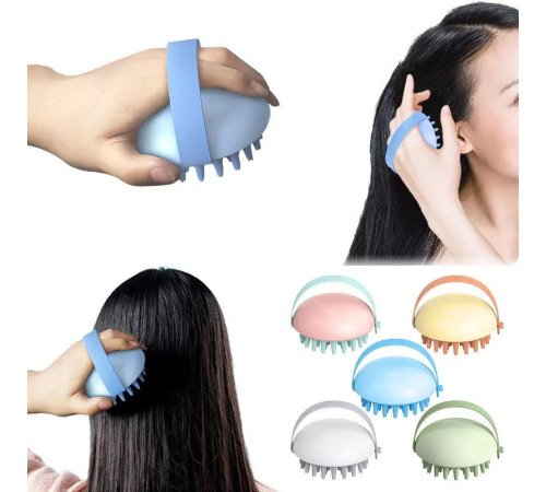 Щетка-массажер для кожи головы Masil Head Cleaning Massage Brush силиконовая