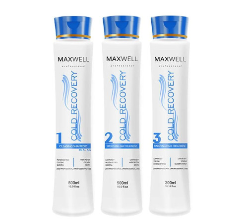 Набор для холодного восстановления волос Maxwell Cold Recovery Hair Treatment