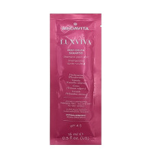 Шампунь Medavita Luxviva Post Color Acifying Shampoo для фарбованого волосся (кислий p.H 4,5), саше 15 мл