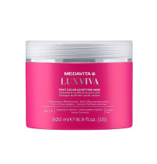 Кондиционирующая маска Medavita Luxviva Post Color Mask для окрашенных волос (кислый pH 2,8), 500 мл