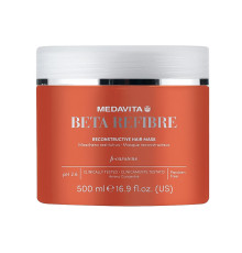 Маска Medavita Beta Refibre Reconstructive Hair Mask для відновлення і реконструкції волосся, 500 мл