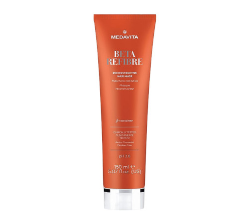 Маска Medavita Beta Refibre Reconstructive Hair Mask для відновлення і реконструкції волосся, 150 мл