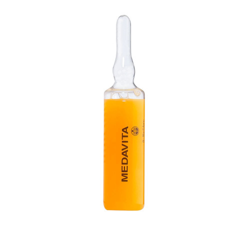 Сыворотка Medavita Beta Refibre Reconstructive Hair Serum для восстановления поврежденных волос, упаковка 24x10 мл