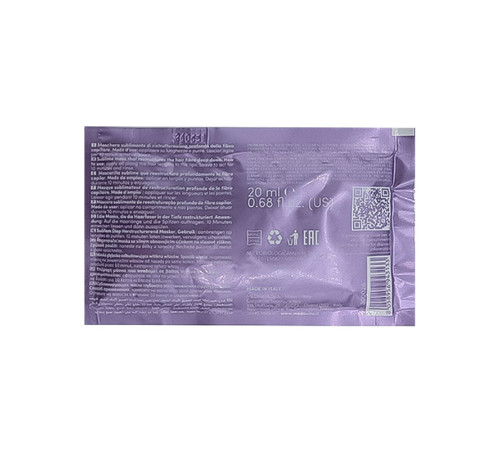 Маска «Абсолютне відновлення» Medavita Prodige Ultimate Deep Recovering Mask для пошкодженого волосся, саше 20 мл