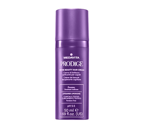 Інтенсивний крем Medavita Prodige Divine Beauty Hair Cream для відновлення волосся "Божественна краса", 50 мл