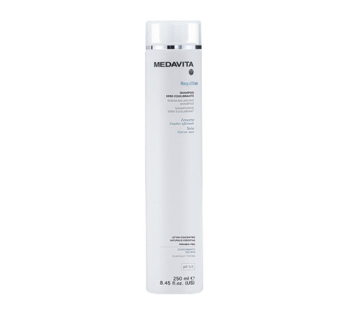 Шампунь себорегулирующий Medavita Requilibre Shampoo Sebo-Equilibrante для баланса жирной кожи головы, 250 мл