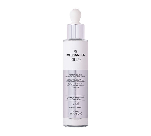 Зміцнююча сироватка Medavita Elisièr Fortifying And Regenerating Hair Serum для відновлення волосся, 50 мл