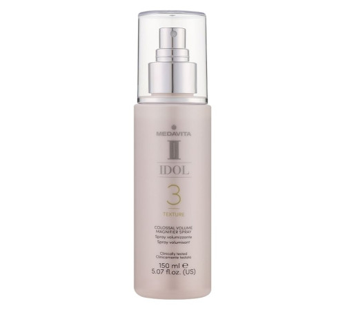 Спрей Medavita Idol Colossal Volume Magnifier Spray для прикореневого об'єму волосся середньої фіксації, 150 мл