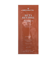Відновлюючий шампунь Medavita Beta Refibre Reconstructive Shampoo для пошкодженого волосся, саше 15 мл